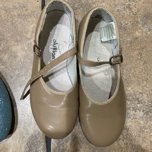Tan Tap Shoes SIZE 1